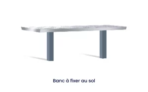 Banc 3 places
