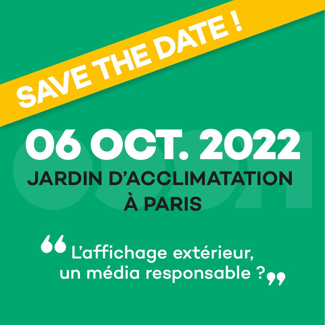 SAVE THE DATE : 3ème Rencontre de l&rsquo;Affichage par ONLY OOH