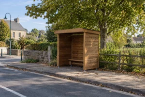 Abribus Scolaire Bois