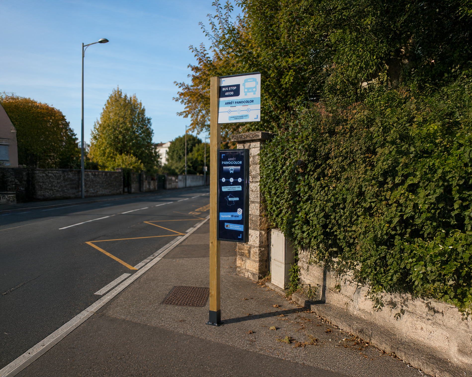 Poteaux arrêt