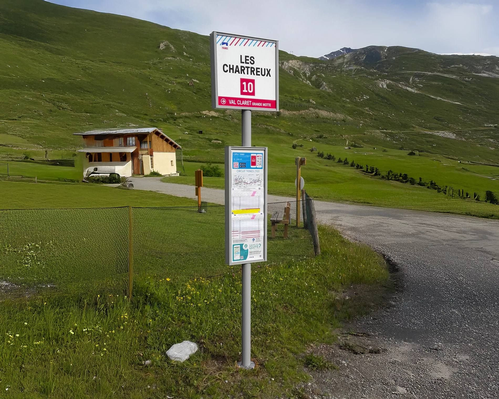 Poteaux arrêt