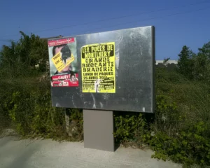 Photo du mobilier d'affichage libre : Mobi libre 2H