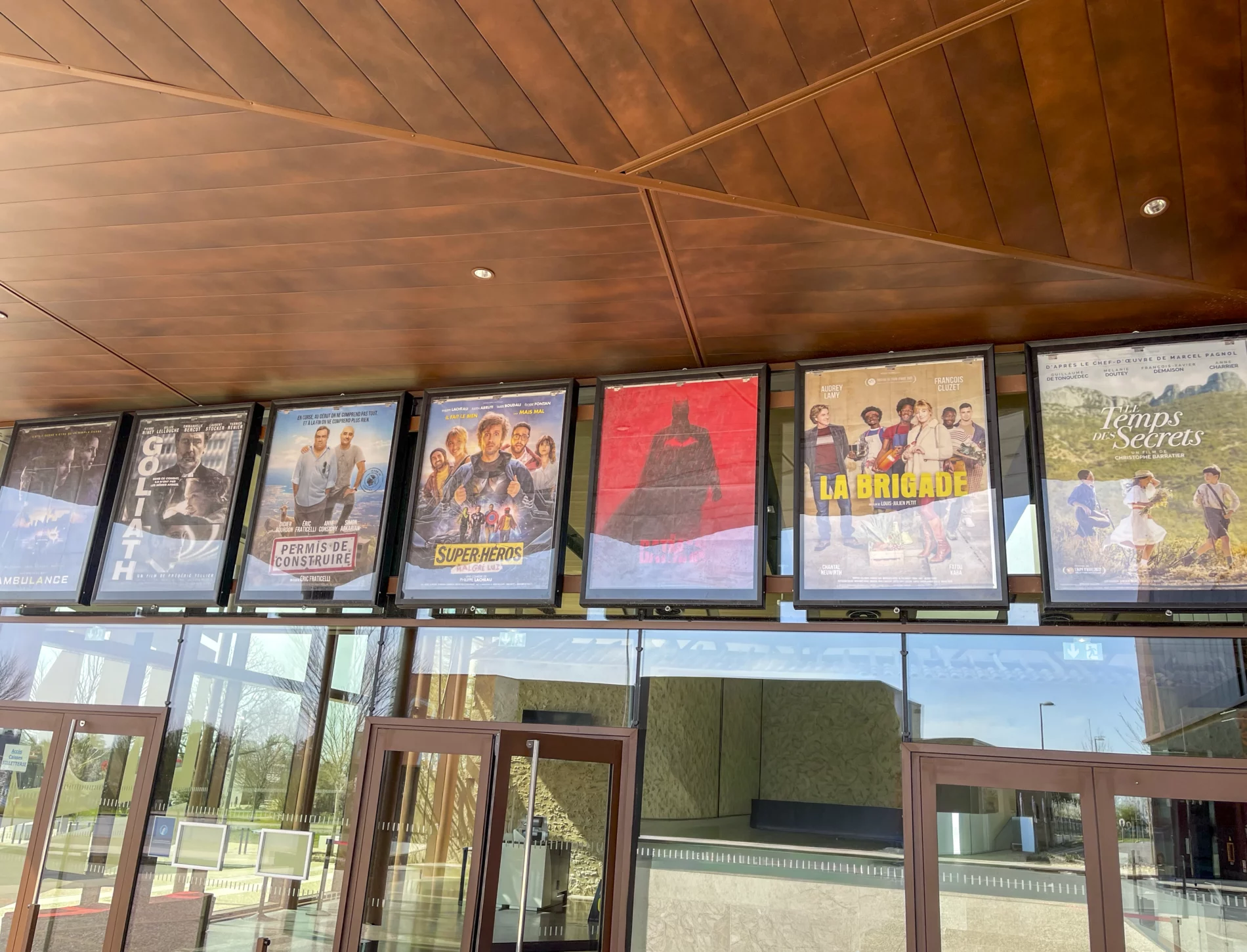 Affichage cinéma : réalisation Panocolor
